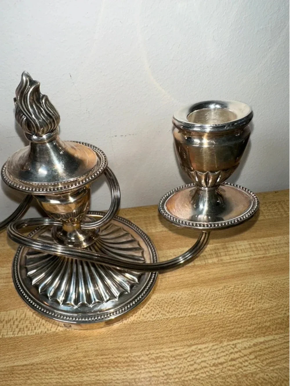 Barker-Ellis VTG England Silver-plated 3 light Candelabra
